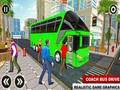 Гра Водій екстремального міського автобуса Euro Coach Bus City Extreme Driver  онлайн