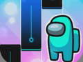 Гра Among Us Piano Tiles Самозванець  онлайн