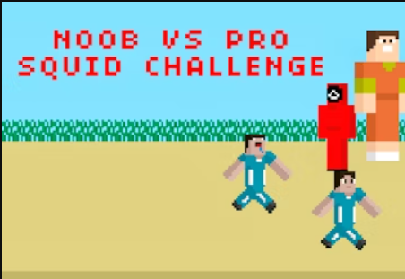 Гра Нуб проти Pro Squid Challenge  онлайн