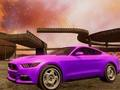 Гра Шалені трюки на автомобілі на Moon Cosmic Arena  онлайн