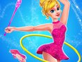 Гра Гімнастичні SuperStar дівчата одягаються  онлайн