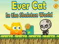 Гра EverCat у світі скелетів  онлайн