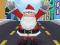 Гра Santa City Run серферів  онлайн