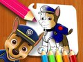 Гра Щенячий патруль: Книжка-розмальовка  онлайн