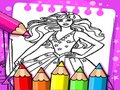 Гра Книжка-розмальовка Барбі  онлайн