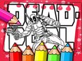 Гра Книжка-розмальовка Дедпул  онлайн