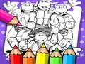 Гра Книжка-розмальовка Черепашки ніндзя  онлайн
