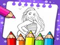Гра Книжка-розмальовка Моана  онлайн