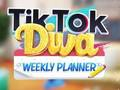 Гра Тижневий планувальник TikTok Diva  онлайн