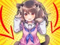 Гра Чудовий клікер Anigirls  онлайн