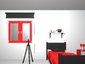 Гра Біла кімната 3D  онлайн
