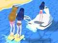 Гра Дівчина серфер 3D  онлайн