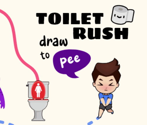 Гра Туалет Rush: Draw To Pee  онлайн
