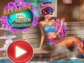 Гра Русалки BFFs Realife Sauna  онлайн