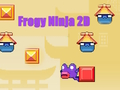 Гра Frogy ninja 2d онлайн