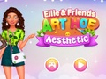 Гра Ellie & Friends Art Art Hoe естетика онлайн