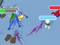 Гра Арена динозаврів Stickman  онлайн