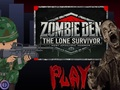 Гра Zombie den: Самотній вижив онлайн