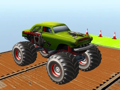 Гра Мега рампа Monster truck  онлайн