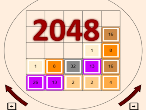 Гра 2048  онлайн