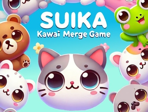 Гра Гра Suika Kawaii Merge  онлайн