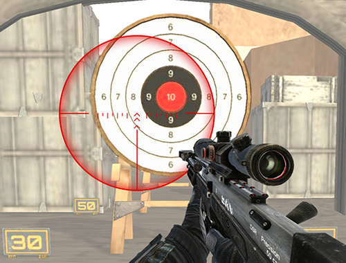Гра 3D FPS Стрільба по мішенях  онлайн
