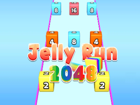 Гра Jelly Run 2048 онлайн