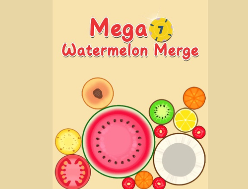 Гра Mega Catemelon Merge онлайн