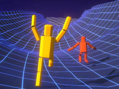 Гра Ragdoll Runner: Біжи, але не зламай!  онлайн
