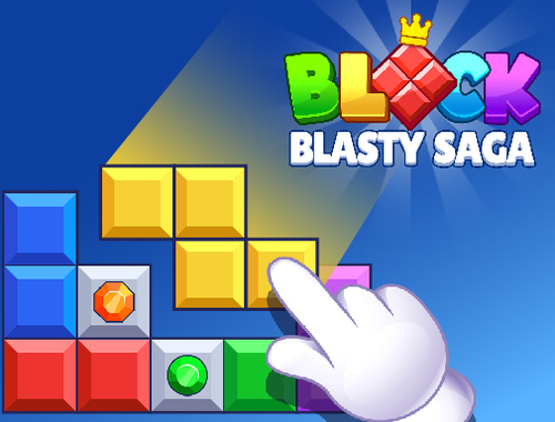 Гра Блок Blasty Saga  онлайн
