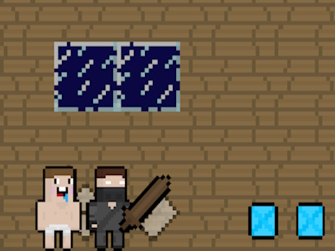 Гра Baby Noob проти Heroman 2 Player онлайн