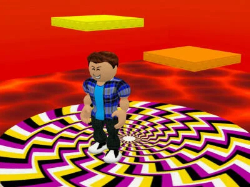 Гра Roblox: Паркур Лава  онлайн