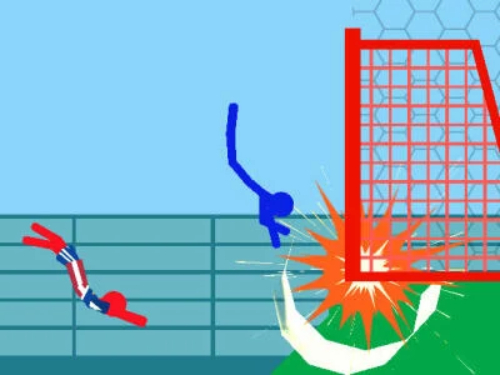 Гра Ragdoll Soccer: 2 гравці  онлайн