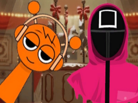 Гра Squid Sprunki Mingle Game 2 онлайн