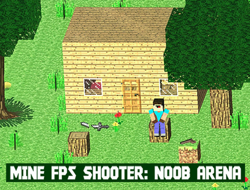 Гра Шахта Shoot Shooter: Noob Arena онлайн
