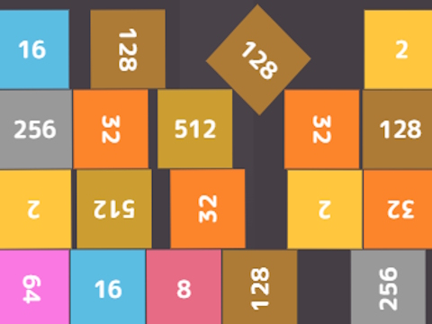 Гра 2048 кубів  онлайн
