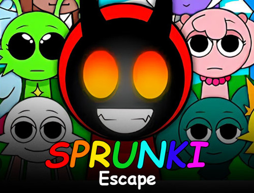 Гра Sprunki 3d Escape онлайн