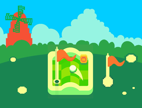 Гра Pixel Mini Golf онлайн