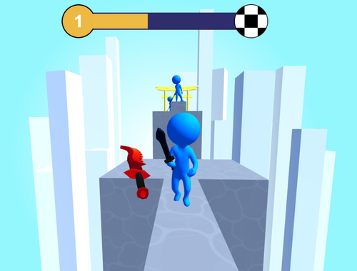 Гра Гра меча! Ninja Slice Runner  онлайн