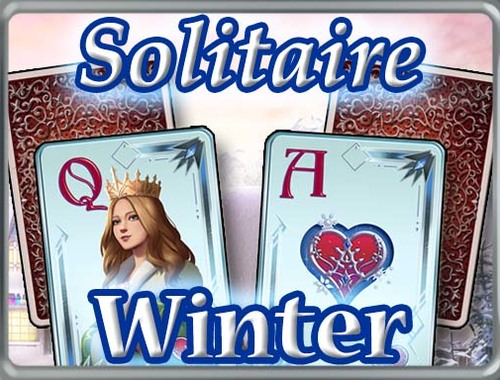 Гра Матч з коштовностями: Solitaire Winterscapes  онлайн