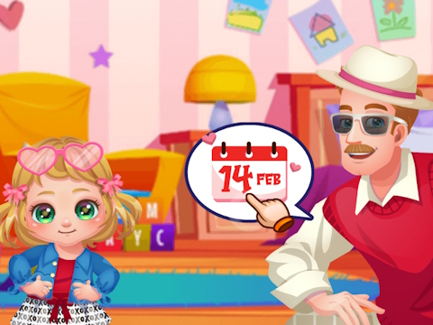 Гра Baby Cathy EP43: День кохання  онлайн