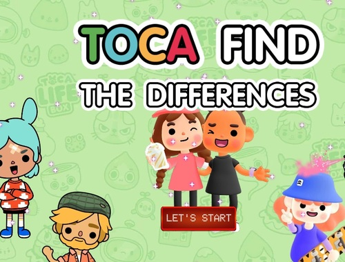 Гра Toca знайти відмінності  онлайн