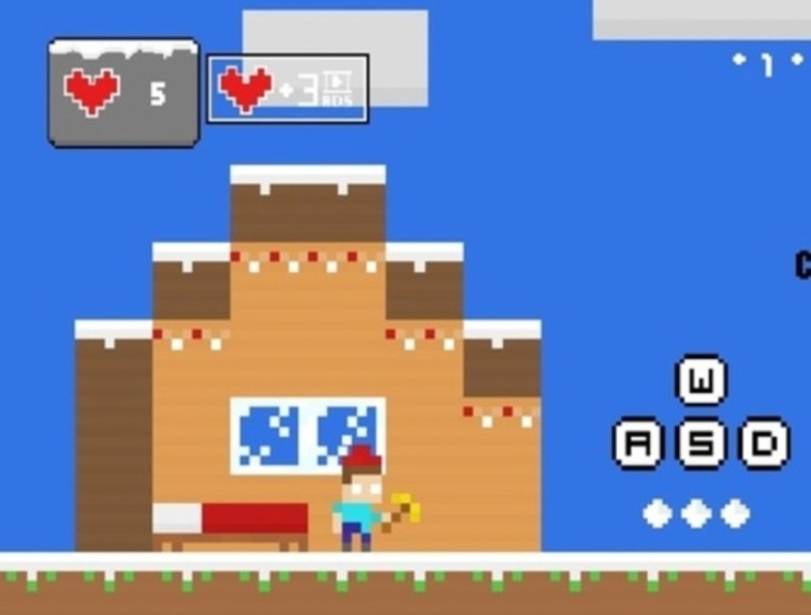 Гра Minicraft Winterblock онлайн