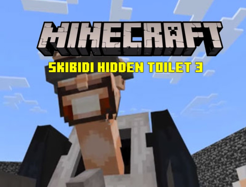 Гра Minecraft Skibidi прихований туалет 3  онлайн