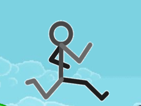 Гра Запустити stickman run  онлайн