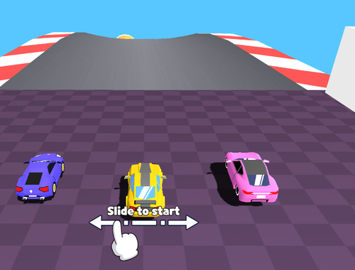 Гра Merge Racer трюкує машину  онлайн