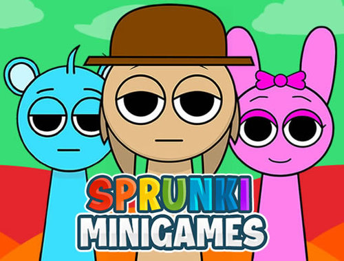 Гра Sprunki Mini Games онлайн