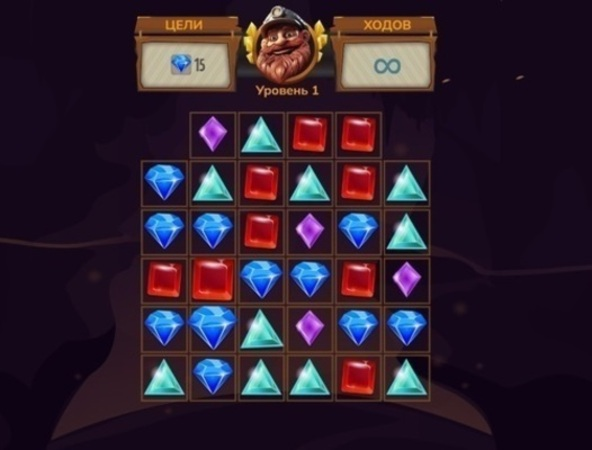 Гра Jewel Miner Quest онлайн