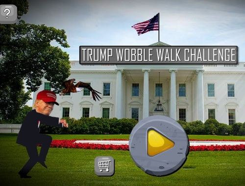 Гра Трамп Wobble Walk Challenge  онлайн