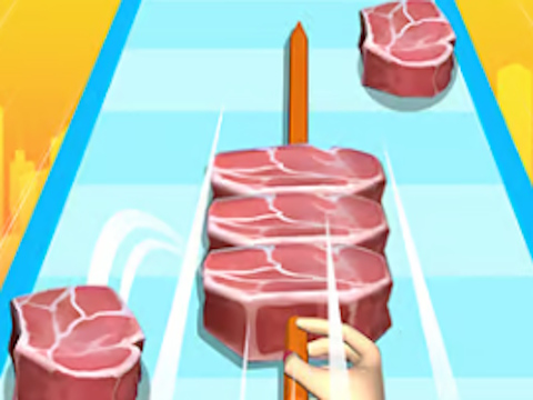 Гра BBQ Stack Run онлайн
